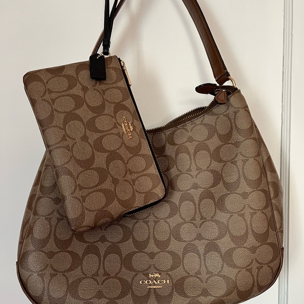Coach bag and coach wallet